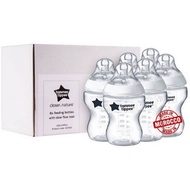 ORIGINAL Tommee Tippee Closer To Nature 9oz/260ml Pack - 6 Bottles