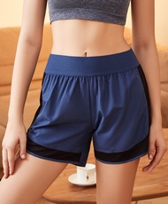 Young Hearts Young Curves Contrast Sporty Shorts with Inner Panty C05-100072