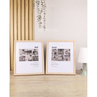 Figurineoo.id - Mom&Dad Collage Photo (Print Only Small Size)