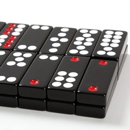 Brand Nine Cards Nine Cards Tianjiu Dominoes Household Adult Push Large Row Nine Mahjong Small Black