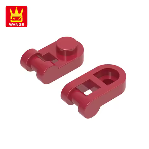 WANGE 26047 50g/171 pcs Plate Round 1 x 1 with Bar Handle Block Moc Color Accessories Compatible wit