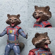 [1/12] Rocket Raccoon 火箭 浣熊 頭雕 shf Marvel Legends mafex Guardians of the Galaxy 銀河守護隊