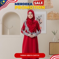 JUBAH SAFFIYAH + SHAWL | SINGLE |  BY HABIBI BOUTIQUE