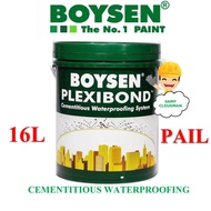❇☾Boysen Plexibond Pail Cementitious Waterproofing #7760 Pail Size 16 Liters 16L