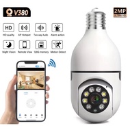 CCTV V380 Pro IP camera CCTV camera Indoor Wifi Lamp V380 Pro IP 360 Wide 1080P HD