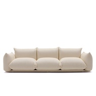 Arflex Designer Floor Bread Sofa Living Room Nordic Three-Seat Fabric ins Style Minimalist Modern Si