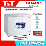 Sharp Chest Freezer 110L 160L 220L 310L 510L Peti Ais