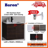 Baron A103 Stainless Steel Basin Cabinet for bathroom toilet