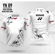 New Yonex Badminton Jersey Badminton T-Shirt Custom Custom Jersey Badminton Custom Jersey Gaming Baju Lelaki Dewasa T Shirt