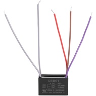Ceiling Fan Capacitor 5 Wire for Compatible with New TECH Harbor Breeze 4.5uf 6uf 6uf 50/60Hz AC 250