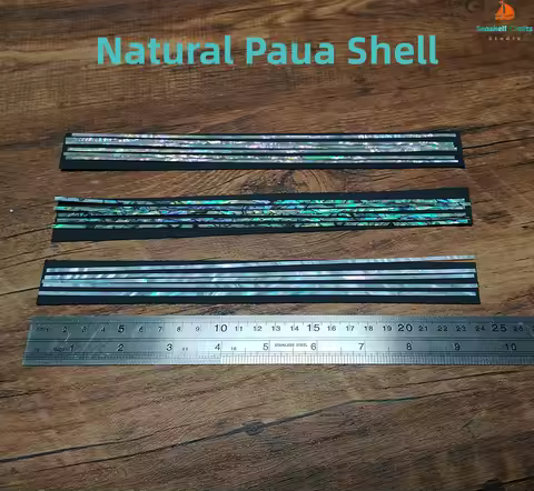 Paua Abalone Strips Inlay Supplies for Guitar Inlay Material Mother of Pearl Shell DIY Projects For 