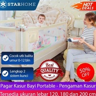 BABY BEDRAIL BEDGUARD STARHOME PEMBATAS PENGAMAN PAGAR KASUR RANJANG A