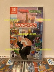 全新 Switch NS遊戲 大富翁 MONOPOLY 美版英文版