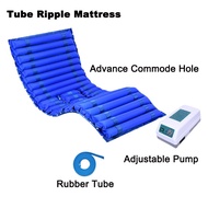 MLADEN Medical Air Mattress Anti Decubitus Bubble Tube Ripple Mattress Adjustable Pump Bedsore Tilam Angin Hospital Pesakit