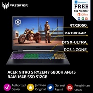 Laptop Gaming Acer Nitro5 AN515-46 Ryzen7-6800U 16GB RTX3050 WIN 11