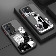 Matte Phone Case Skin Feeling Tokoyo Revengers Manga For Vivo S1 S5 S6 S9 S9E T1 Z1 Z6 V11I V5 V23E V20SE X21UD X70 X60 PRO PLUS 5G Y91 Y93 Y91C IQOO5 IQOO7 IQOO NEO3  NEO5