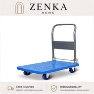 foldable trolley hand truck bearing platform car trolley ( handle trolley)