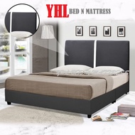 YHL Elili Fabric / PVC Divan Bed Frame (More Than 20 Choice Of Colors)