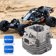 (KYEU) 29CC 4 Hole Cylinder Set Fit for Zenoah Rovan TSRC Engine for 1/5 Rovan Kingmotor Baja FG Gop