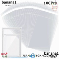 BANA 100 Sheets PSA BGS Slab Sleeve, Transparent Durable PSA BGS Card Brick Film,  Waterproof Strong