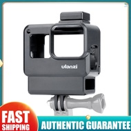 FY Ulanzi V2 Vlog Case Action Camera Housing Shell Vlogging Cage Frame with Cold Shoe Mount for GoPr