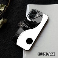 HP Oppo A6X Motif Case - Oppo A6X Glass Softcase - Oppo A6X Casing - Oppo A6X Silicone - Kesing Oppo