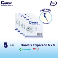 Dorafix Adhesive Tape Roll 5 x 5 Wound Dressing Bandage Stitching Plaster Plaster Luka Bandage Dress