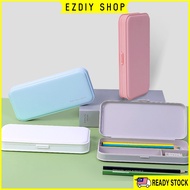 Large Capacity Pencil Box Macaron Pencil Case Student Stationery Storage Box
