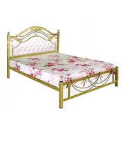 Success Furniture Ranjang Tidur Besi New Grand - 180x200cm - Gold Ant