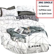 Comfy Bedding Cadar Quilt Cover & Comforter Set/Bedsheet COMFORTER & Quilt Cover 3in1 4in1 5in1 Set