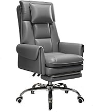 Home Office Desk Chairs Leather Adjustable Chairs Managerial Executive Chairs Boss Chair with Footrest Ergonomic Computer Gaming Chairs interesting