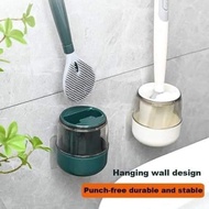 Toilet Brush, Smart toilet Brush With Soap Dispenser, Silicone toilet Scrubbing Utility toilet