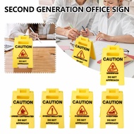 Caution Overstimulated Desk Sign3d 2nd Generation Office Signs Reminder B7f0