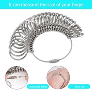 Ring Sizing Gauge Set Ring Size Finder Adjustable Ring Sizer Tool Set for Easy Jewelry Sizing Us Uk Size Measurement Tool for Perfect Fit Finger Circumference Measuring