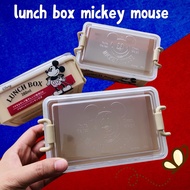 Lunch box disney mickey mouse disney japan