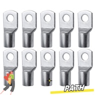 PA-HOME 10Pcs Cable Connector Kit 16-35mm2 SC16-6 SC25-6 SC35-6 Tinned Copper Lugs Ring