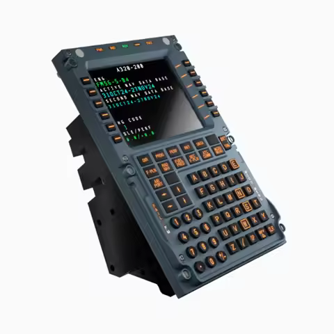 WINWING Flight Simulator MCDU Toliss Fenix Flight Control Display Civil Aviation Control Panel A320 