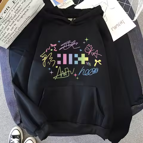 ILLIT Hoodie Aesthetic 2025New Song Album Fashion Sweatshirt Graphic Printing Unisex Clothing Sudade
