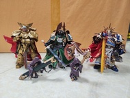 Warhammer 40k joytoy 基因原體 暗黑天使，帝國之拳，極限戰士羅保特 （全部已更換布披風）