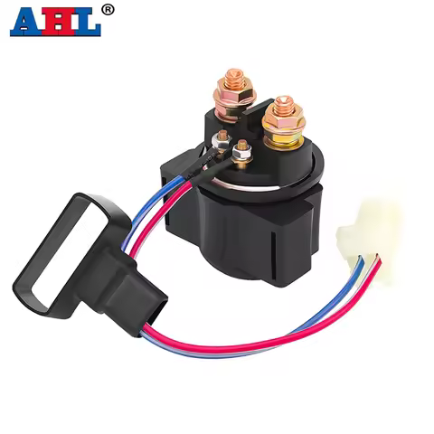 AHL Motorcycle Starter Relay For YAMAHA XT225 XJ1100 XJ550 XJ550R XJ650 XJ750 XJ750R XJ900R XT600E X