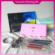 Miya Himi gouache paint set jelly gouache watercolour painting material kit