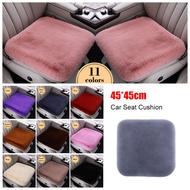 [Free Ship] Universal Car Seat Cover Winter Warm Fluffy Plush Seat Cushion Pad Breathable Front and Rear Seat Mat Styling for Car Truck Van