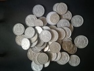 人民幣硬幣，一分 貳分 伍分幣，菊花壹角幣共56枚打包出售。