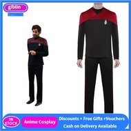 [giblin] Star Trek: Picard Santiago Cabrera Cosplay Costume Outfits Halloween Carnival Suit
