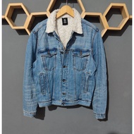 H&M SHERPA MEN'S JEANS JACKET