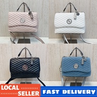 GUESS Women Handbags Blakely Top Handle Flap Sling Bag quilted Sing Top Handle Shoulder Bag GSTOP04