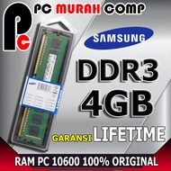 RAM PC 4GB - DDR3 - 2Rx8 PC3 - 10600U MERK SAMSUNG