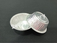 Aluminium Foil Tray Y5 (50 pcs) / Baking Tray / Egg Tart Tray