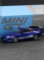  TSM MINIGT 日產天際線GTR Top Secret VR32金屬藍 1:64車模合金