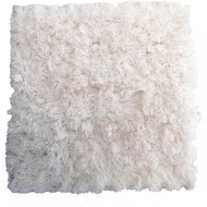 9 Pcs Shaggy Interlocking Carpet Tiles,Soft Play Mat,Fluffy Area Rugs,Square Plush Puzzle Foam Floor